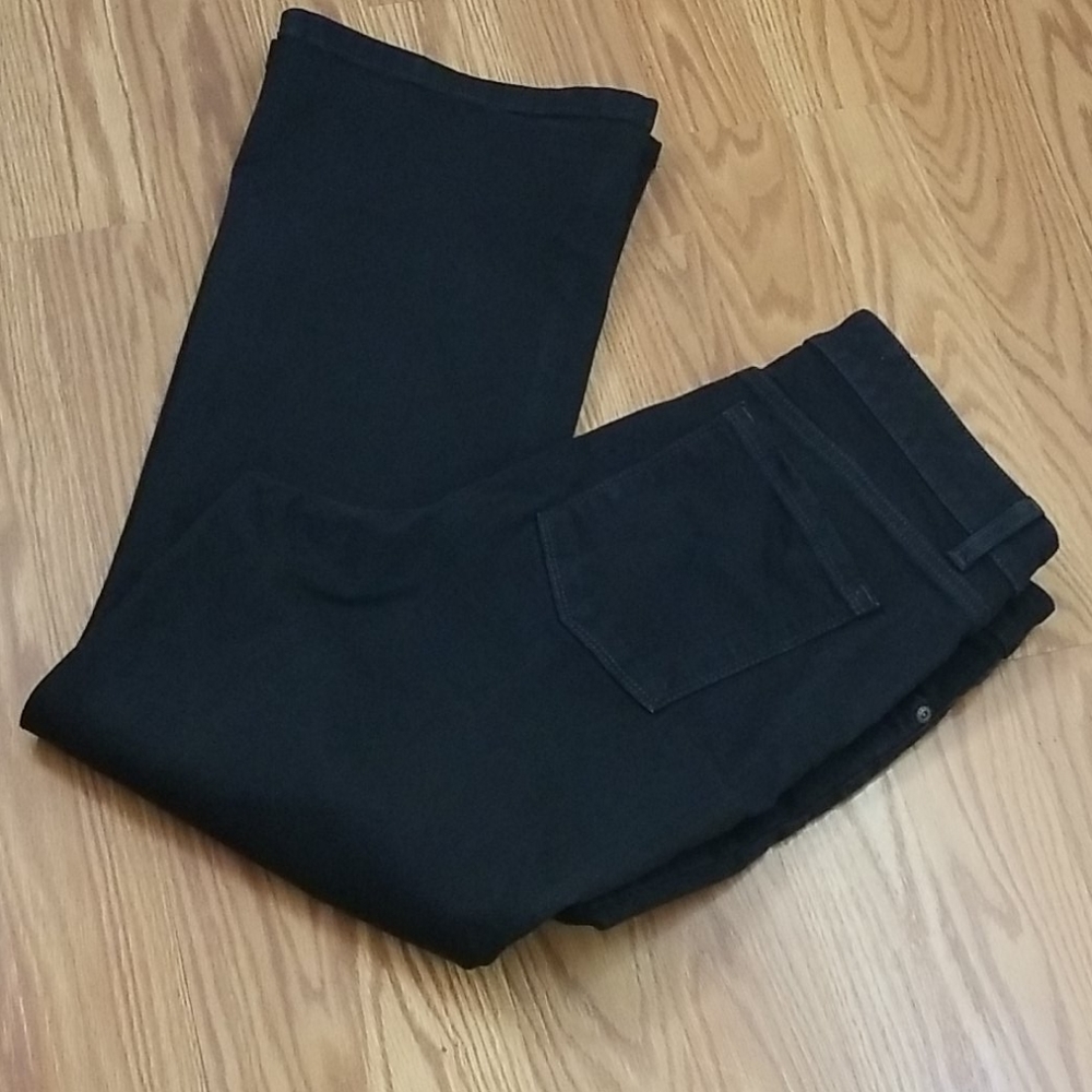 L.L.bean black Jean's 16‎ petite